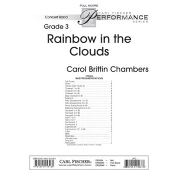 Rainbow in the Clouds by Chambers Carol Brittin for