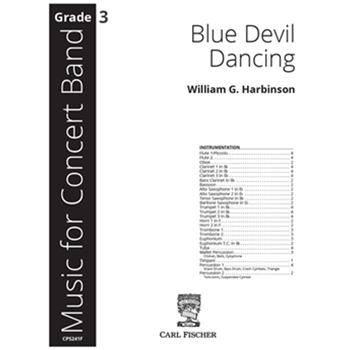Blue Devil Dancing by William Harbinson for