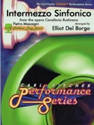 Intermezzo Sinfonico by Mascagni Pietro - Del Borgo Elliot - for Concert Band