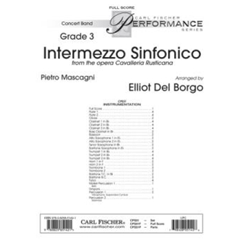 Intermezzo Sinfonico from the opera Cavalleria Rusticana by Mascagni Pietro - Del Borgo Elliot - for