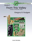 From This Valley by Rudgers Gregory for Concert Band