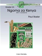 Ngoma Za Kenya Mvt 2 - Sundowner by Basler Paul for Concert Band (Mvt 2-sundowner)