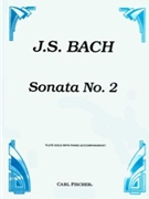 Sonata No. 2 by Bach Johann Sebastian for Flute and Piano