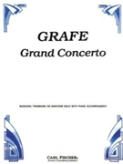 Grand Concerto by Grafe Friedebald - Laube P X - for Trombone and Piano