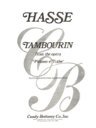 Tambourine by Hasse Johann Adolph for Flute and Piano