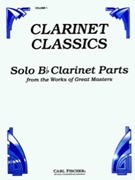 Clarinet Classics Volume 1 by Various for Bb Clarinet