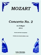 Concerto #2 K314 D Major by Mozart Wolfgang Amadeus for Flute and Piano