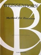 Method For Bassoon by Weissenborn Julius - Bettoney F - Julius Weissenborn for Bassoon Method