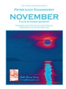 November by Tchaikovsky Pyotr Ilyich - Bailey and Manijak - for Instrument Quintet