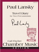 Travel Diary for Two Percussionists by Lansky Paul for