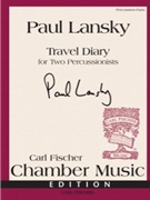 Travel Diary for Two Percussionists by Lansky Paul for