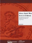 Suite in E Minor by Weiss Silvius Leopold for Guitar