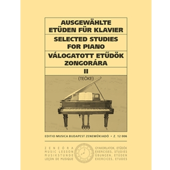 SELECTED STUDIES Vol.2 for piano