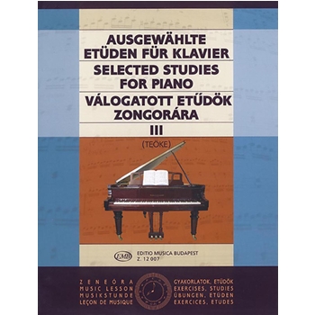 SELECTED STUDIES Vol.3 for Piano