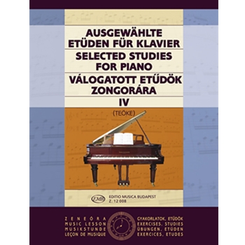 SELECTED STUDIES Vol.4 for Piano