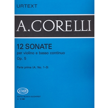 12 sonate per violino e basso continuo Vol.1/A