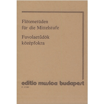 ETUDES FOR FLUTE kozepfokra