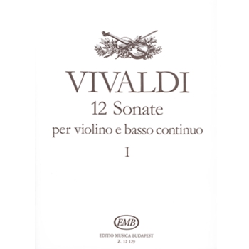 12 sonate per violino e basso continuo Vol.1