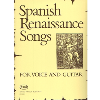 SPANISH RENAISSANCE SONGS for voice and lute