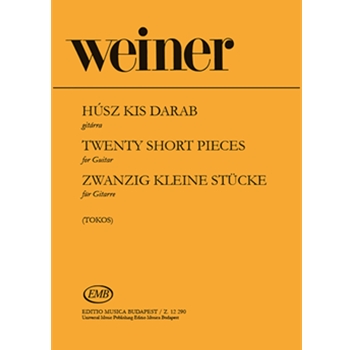 Twenty Short Pieces for Guitar Hungarian children's and folk-songs