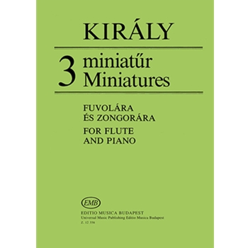3 Miniatures for flute and piano