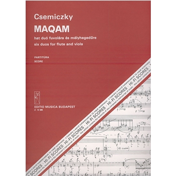 Maqam 6 Duos for flute and viola