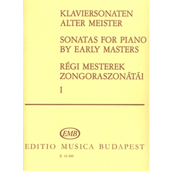 SONATAS FOR PIANO BY EARLY MASTERS Vol.1