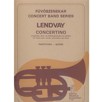 Concertino for piano solo, winds, percussion and harp
