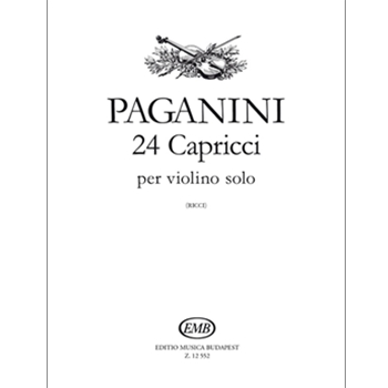 24 capricci per violino solo
