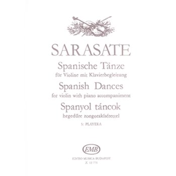 Spanish Dances for violin with piano accompaniment Vol.5 Playera