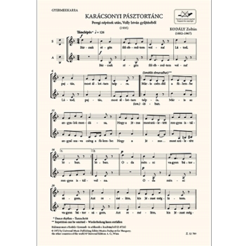Sheperds' Christmas dance after a folk-song from Pereg