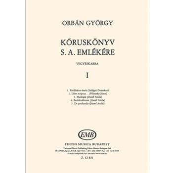 Chorus Book in Memory of S. A. Vol.I.