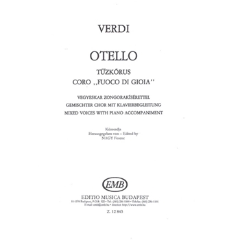 Othello-Coro "Fuoco di gioia"