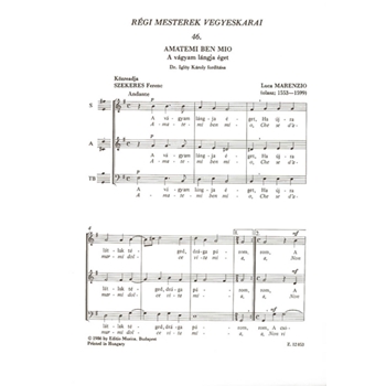 Old Masters' Mixed Choruses Vol.46