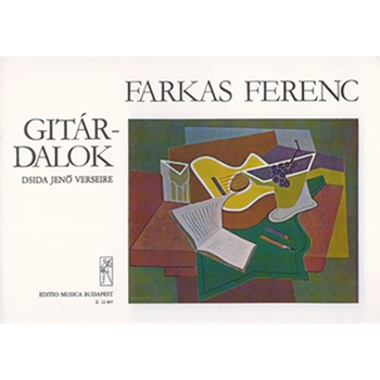 Guitar Songs to poems by Jeno Dsida