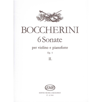 6 sonate per violino e pianoforte Vol.2