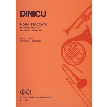Hora Staccato for brass quintet