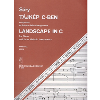 Landscape in C for piano and three melody instruments
