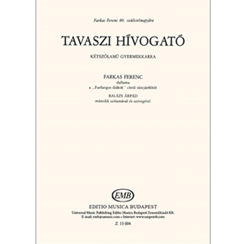 Tavaszi hivogato ketszolamu gyermekkarra