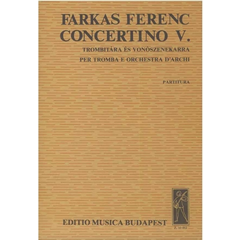 Concertino No. 5 for trumpet and string orchestra