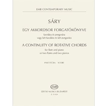A Continuity of rotative chords for flute and piano or two flutes and two pianos