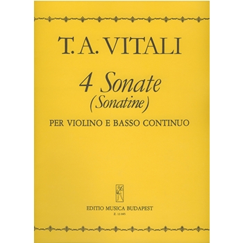 4 Sonate (Sonatine) per violino e basso continuo