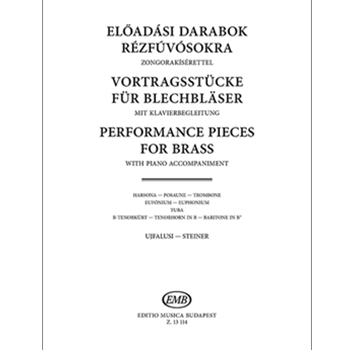 Performance Pieces for Brass with piano accompaniment
