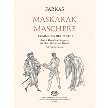 Mascarade (Commedia dell-arte) for oboe, clarinet and bassoon