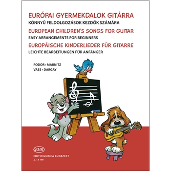 European Children's Songs for Guitar Easy Arrangements for Beginners