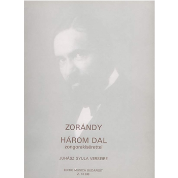 Three Songs with piano accompaniment, to poems by Gy. Juhasz