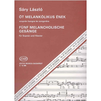 Five Melancoly Songs to poems by G. Trakl