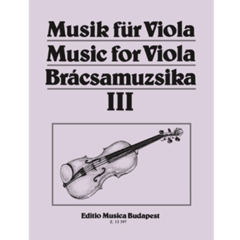 MUSIC FOR VIOLA Vol.III