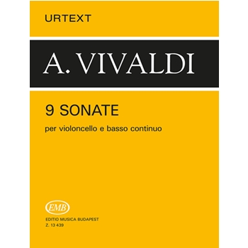 9 Sonate per violoncello e basso continuo