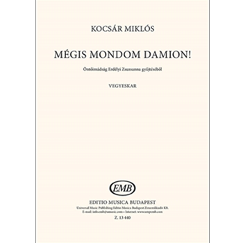 Megis mondom Damion! A prayer from Zs. Erdelyi's collection